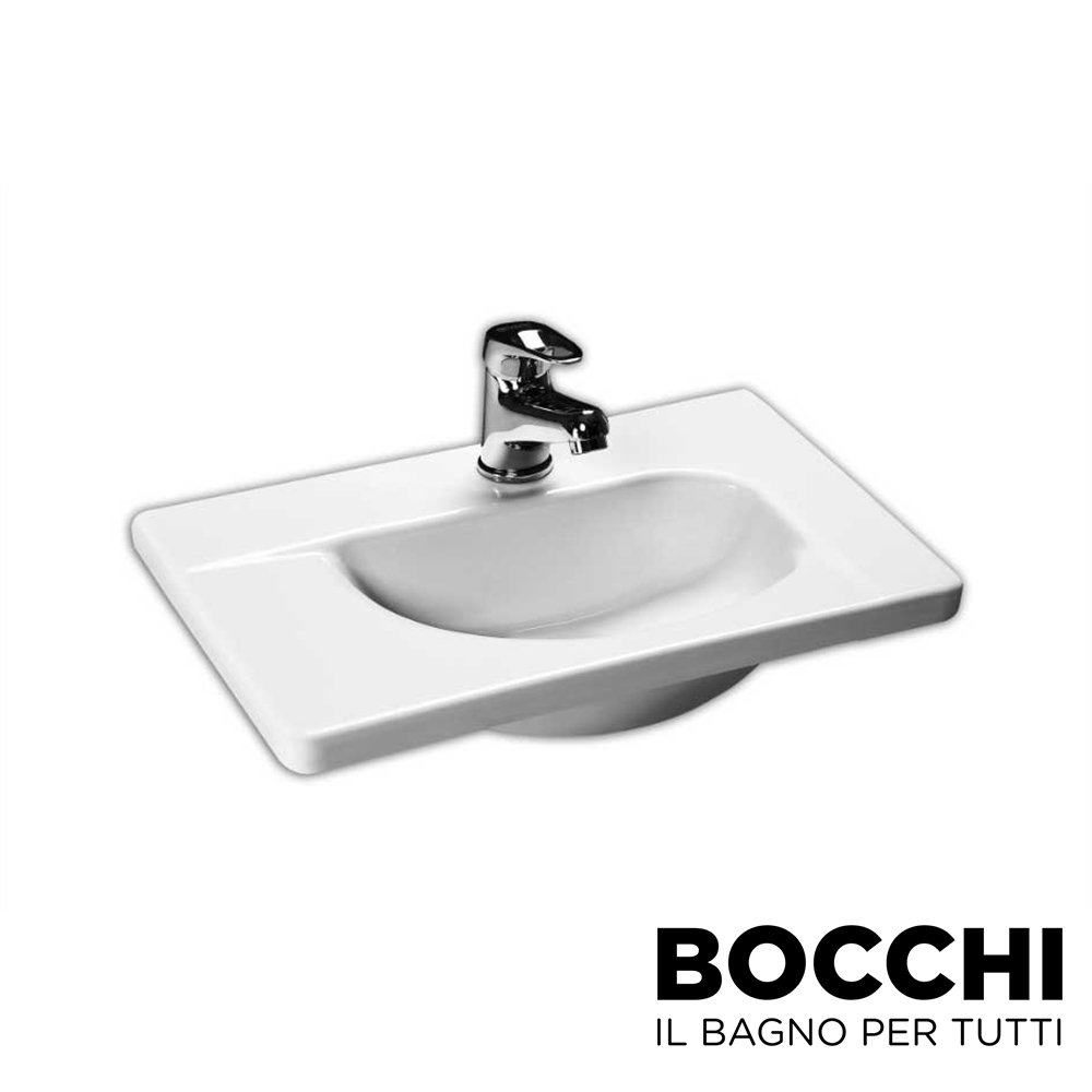 BOCCHİ Taormina Arch Lavabo 45 cm Parlak Beyaz