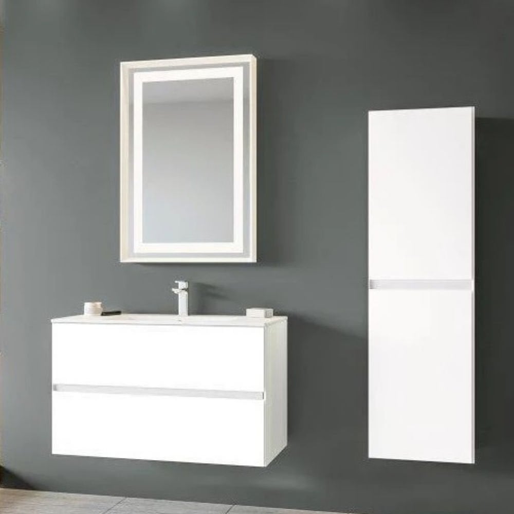 Orka Nest 70 cm Beyaz Banyo Dolabı