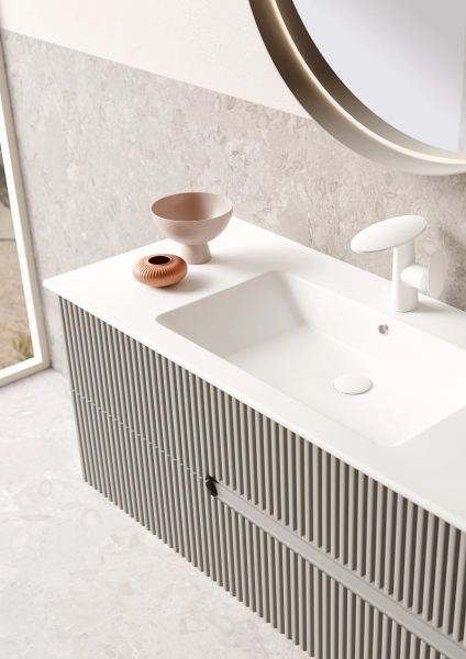 Orka Moonlight 70 cm Mat Vizon Banyo Dolabı