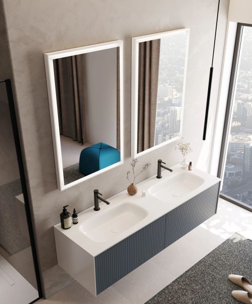 Orka Cube 160 cm Mat Antrasit Banyo Dolabı