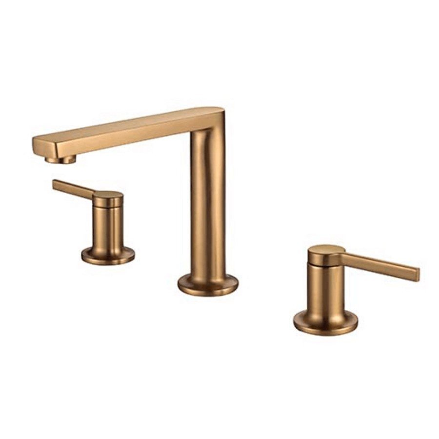 NEWARC Bold 3 Delikli Lavabo Bataryası Altın