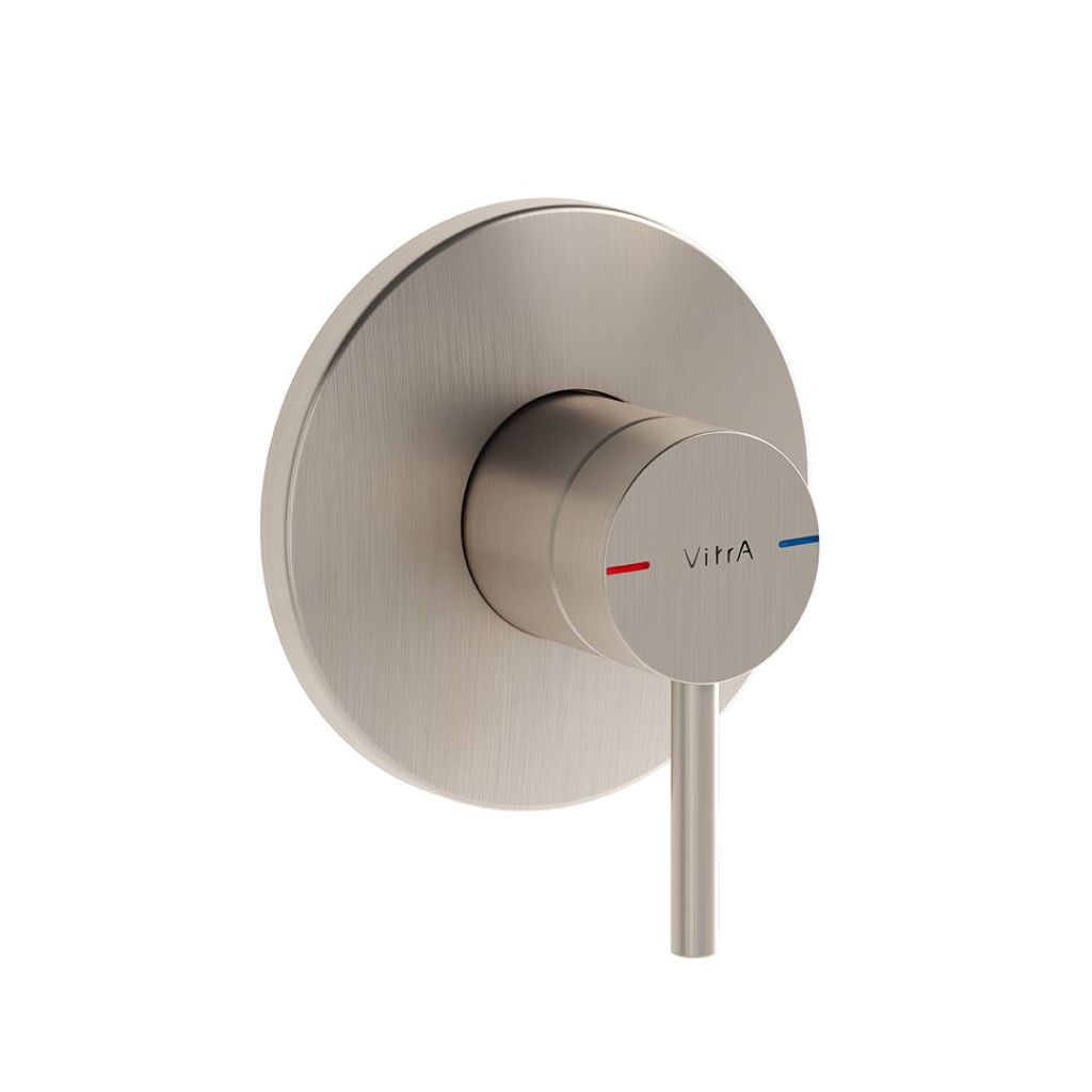 Vitra Origin Ankastre duş bataryası,Fırçalı nikel