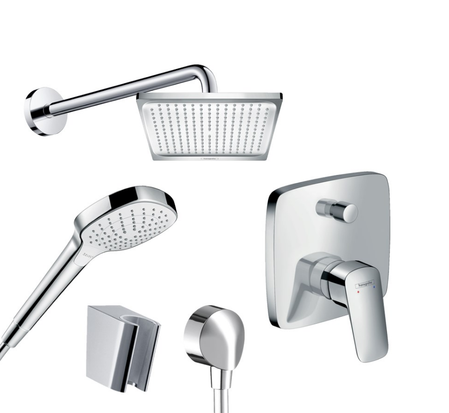 Hansgrohe Logis Ankastre Duş Seti