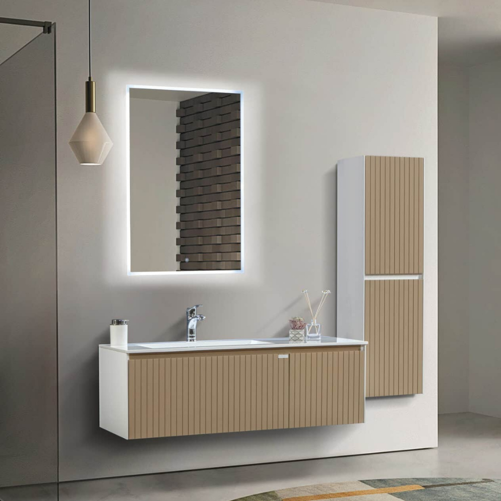 Bagnora Grate Cappucino 120 cm Banyo Dolabı