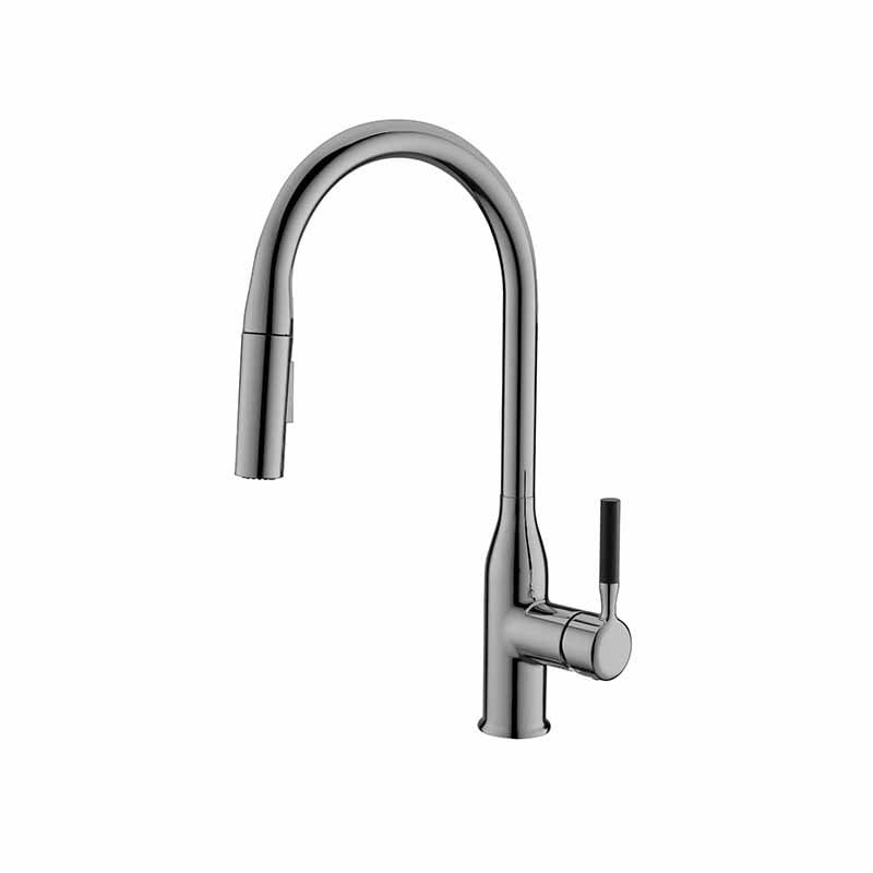 NEWARC Step Spirelli Fırçalı Nikel Mutfak Eviye Bataryası