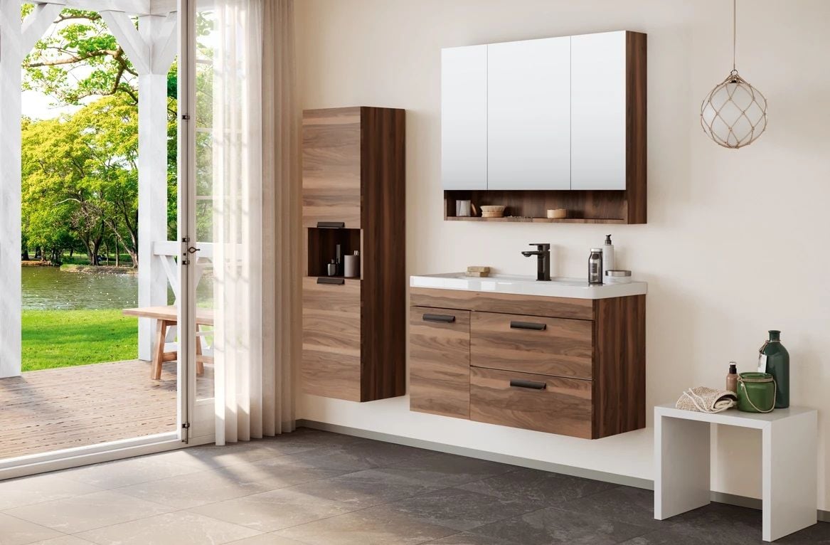 Orka Nova 100 cm Ella Banyo Dolabı