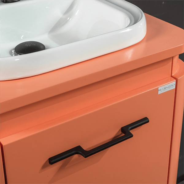 Bagnora Ciero Salmon 56 cm Mdf Banyo Dolabı