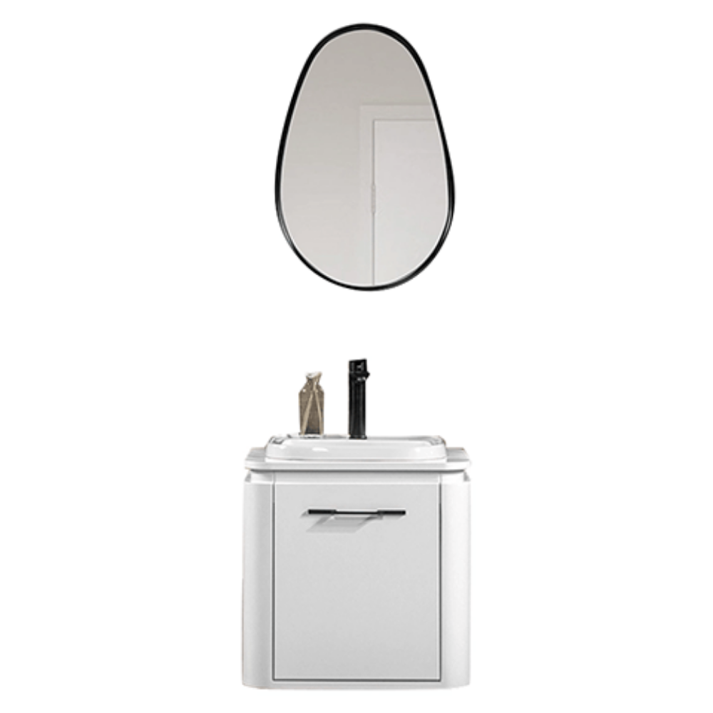 Bagnora Ciero Beyaz 56 cm Mdf Banyo Dolabı