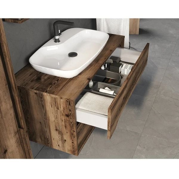 Orka Galia 100 cm Ella Banyo Dolabı