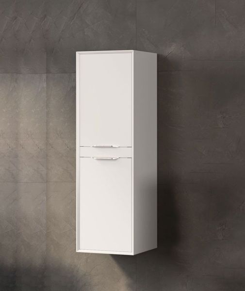 Orka Clay 80 cm Beyaz Tek Çekmeceli Banyo Dolabı