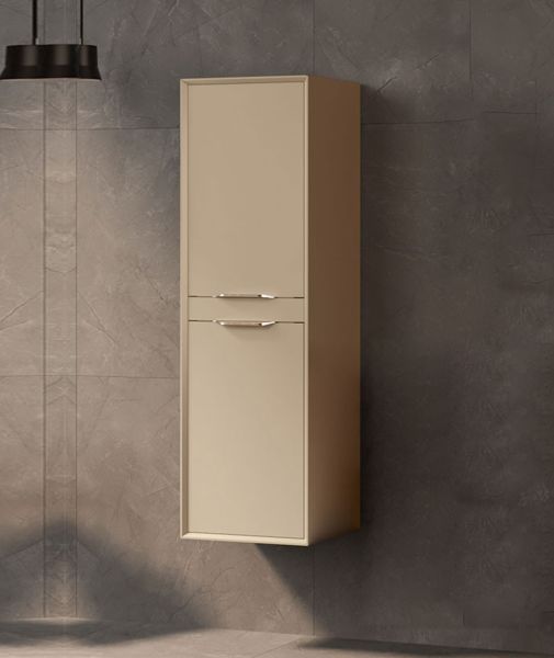 Orka Clay 65 cm Sahra Tek Çekmeceli Banyo Dolabı