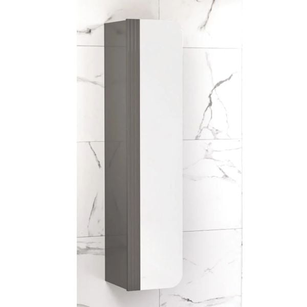 Aquanil  Ardino 110 cm Antrasit Banyo Dolabı
