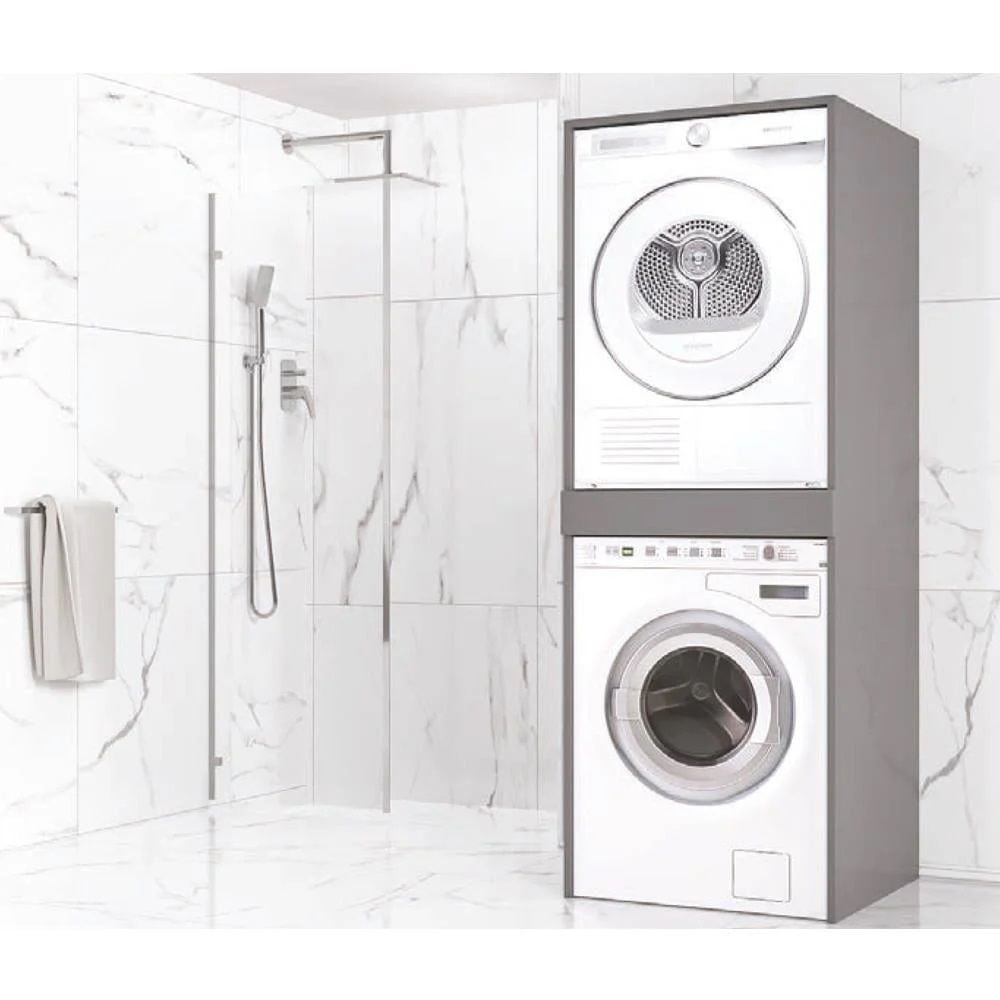 Aquanil  Arya 70 cm  Antrasit Çamaşır ve Kurutma Makinesi Dolabı