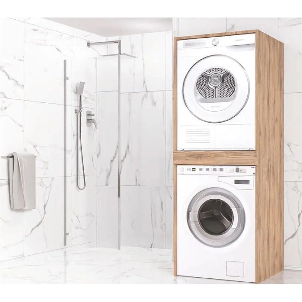 Aquanil Arya 70 cm Dorado Çamaşır ve Kurutma Makinesi Dolabı