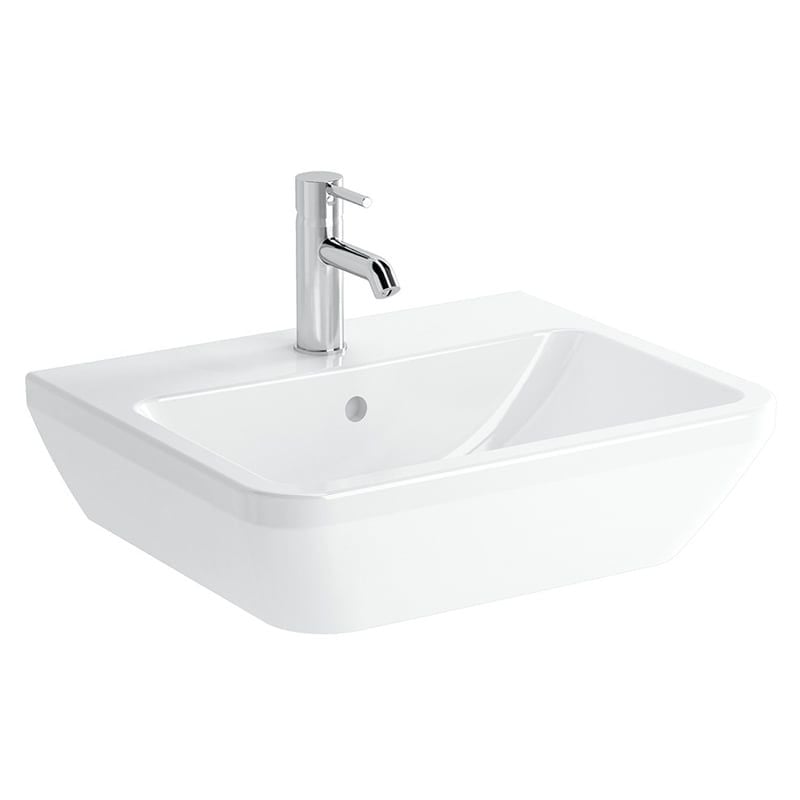 VitrA İntegra 55 cm Beyaz Kare Çanak Lavabo