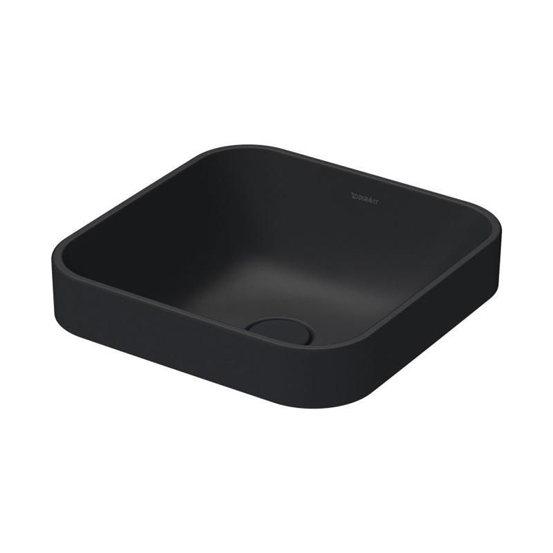 Duravit Happy D.2 PLus Tezgahüstü Lavabo 40 cm Mat antrasit