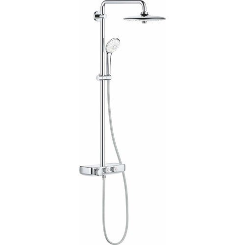 Grohe Euphoria SmartControl 260 Mono Duvara Monte Termostatik Duş Bataryalı Duş Sistemi