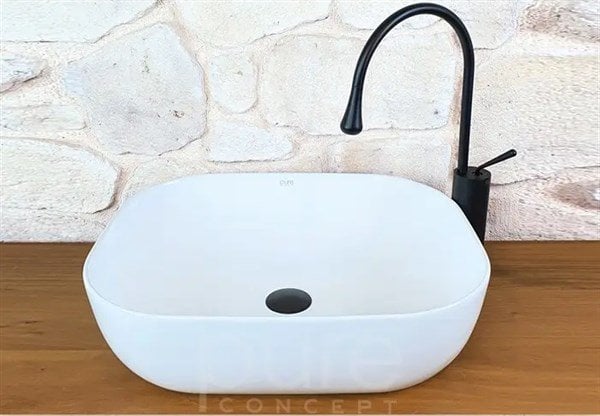 Pure W-280 White Çanak Lavabo