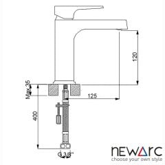 NEWARC Aqua Lavabo Bataryası