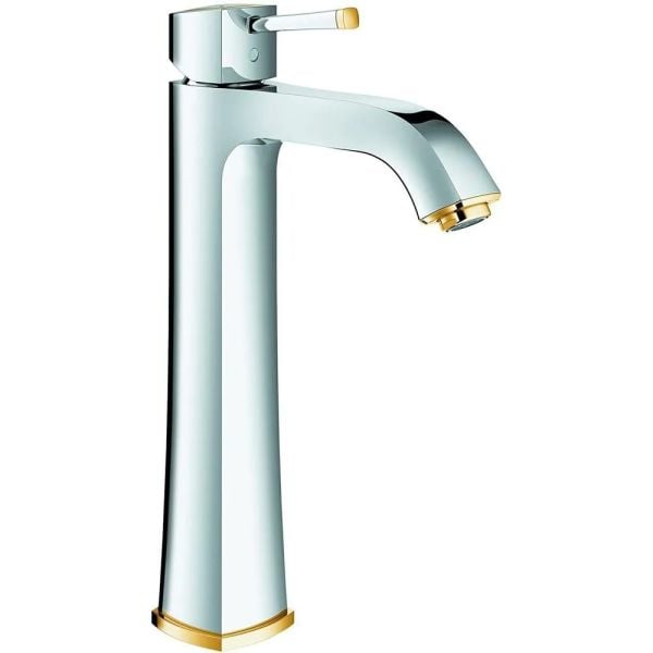 Grohe Grandera Yüksek Tip Lavabo Bataryası, Krom-Altın