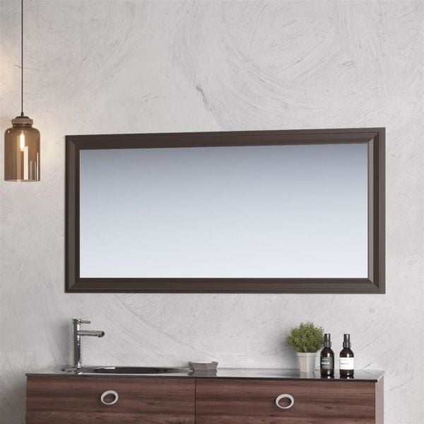 Orka Anzer 120 cm Ceviz Banyo Dolabı