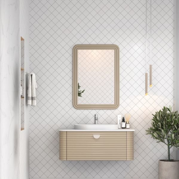 Shower  Sydney 100 cm Sahra Banyo Dolabı