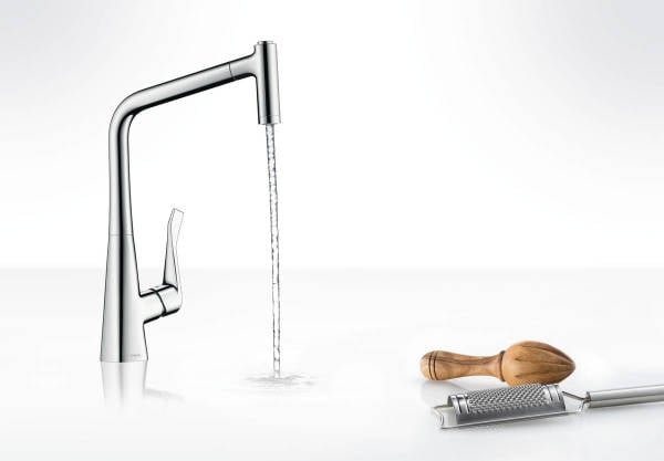 Hansgrohe Metris El Duşlu Eviye Bataryası
