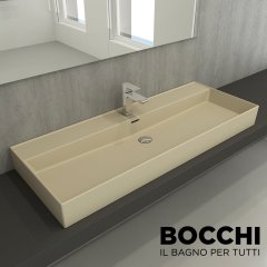 BOCCHİ Milano Lavabo 120 cm Mat Yasemin