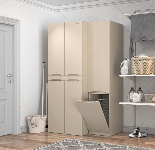 Shower Elite Sahra Çamaşır Makinesi Dolabı