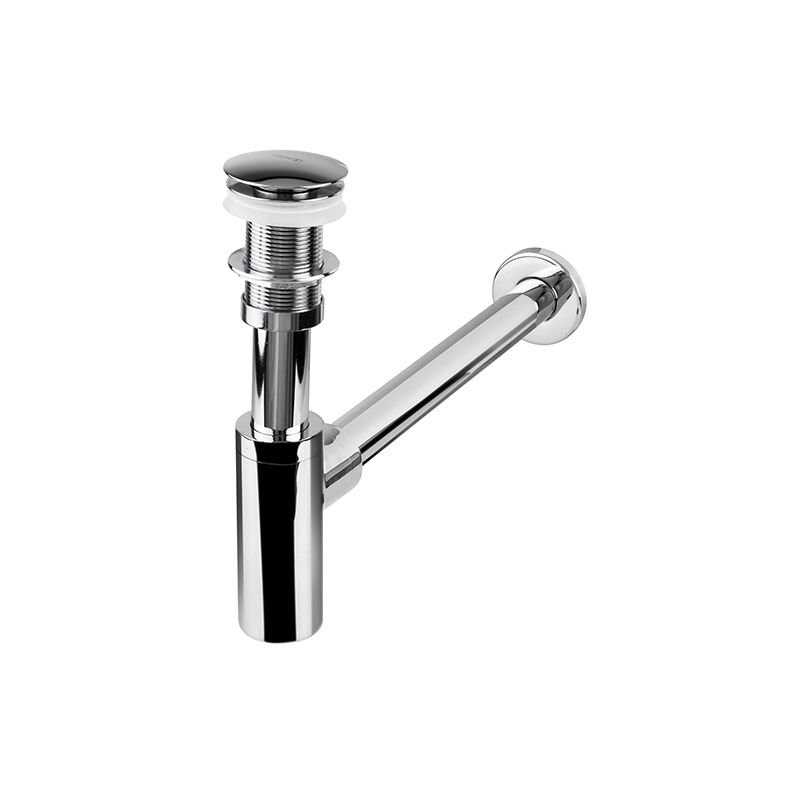 NEWARC Newart Lavabo Sifonu (Krom-Basmalı-Deliksiz)