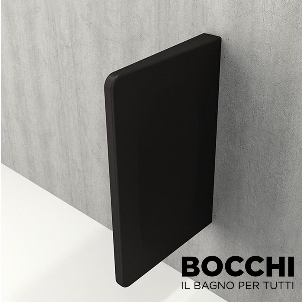 Bocchi Taormina Pisuvar Ara Bölme Mat Siyah