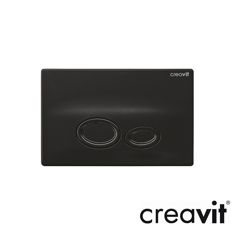 Creavit Drop Parlak Siyah Boyalı Kumanda Paneli