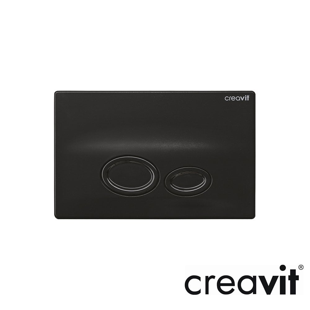 Creavit Drop Parlak Siyah Boyalı Kumanda Paneli