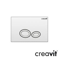 Creavit Drop Parlak Krom Kaplama Kumanda Paneli
