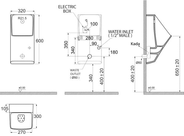Lucco Loop Pisuvar Fotoselli Elektrikli  Mat Turuncu