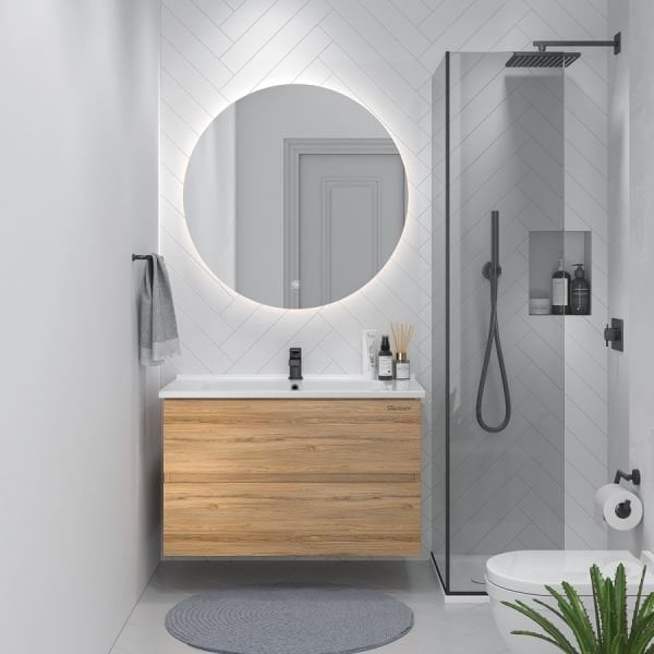 Shower  İdol 85 cm Legnano Banyo Dolabı