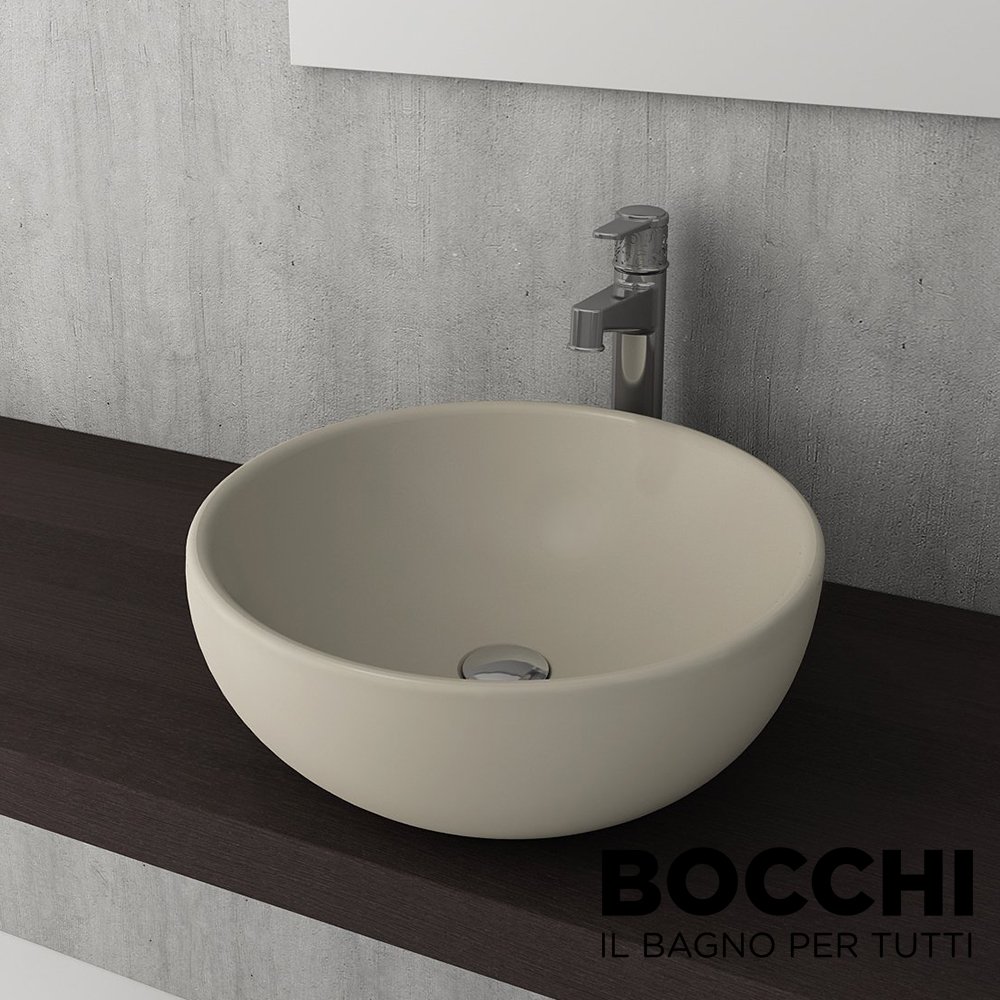 BOCCHI Venezia Çanak Lavabo, 45 cm, Mat Kaşmir