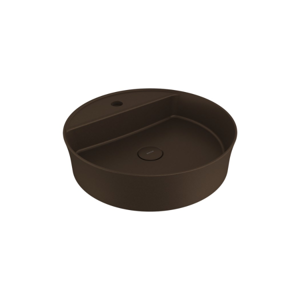 BOCCHI Sottile Slim Line Yuvarlak Lavabo 45 cm, Mat Bronz