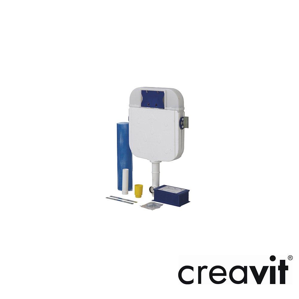 Creavit Yere Oturan Duvara Dayalı Klozet için 3-6 Lt.