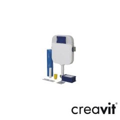 Creavit Yere Oturan Duvara Dayalı Klozet için 3-6 Lt.