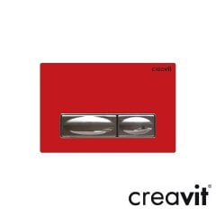 Creavit Design Kırmızı Kumanda Paneli (Solid Cam & Metal)