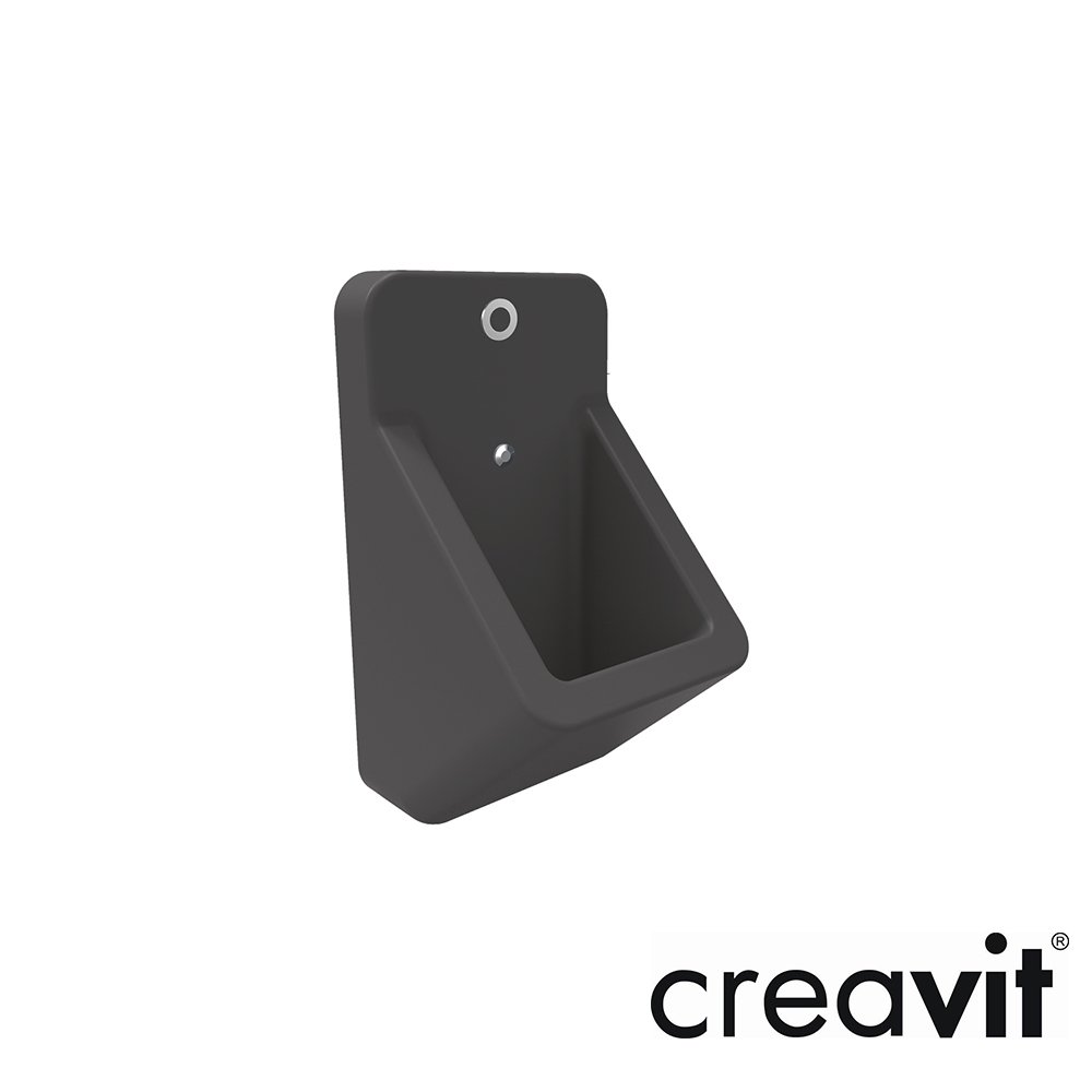 CREAVİT Ankastre Fotoselli Pisuar - Antrasit Mat
