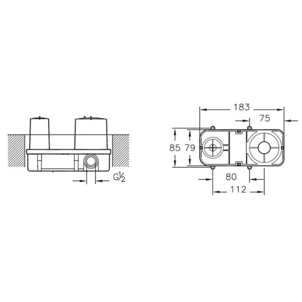 Artema Ankastre Lavabo Bataryası (Sıva Altı Grubu)