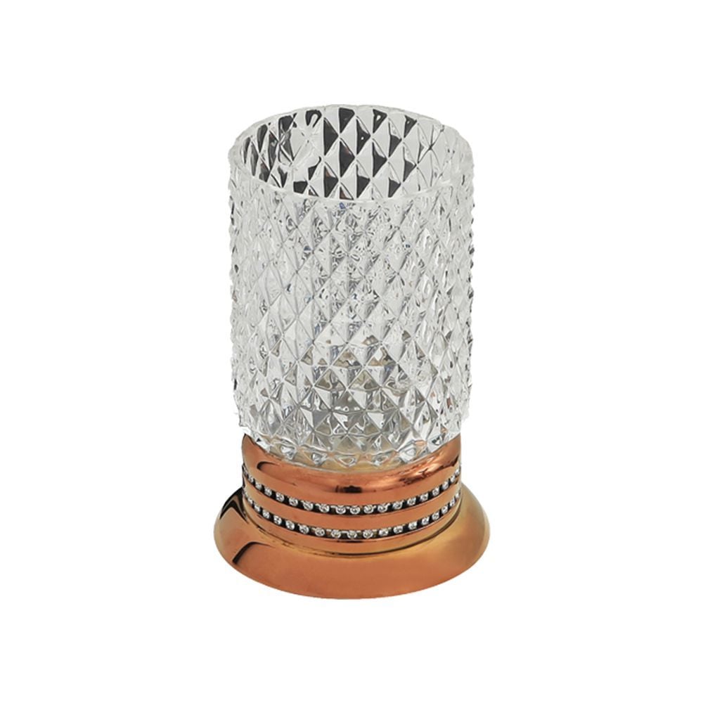 Crystal Rose Gold Set Üstü Diş Fırçalık