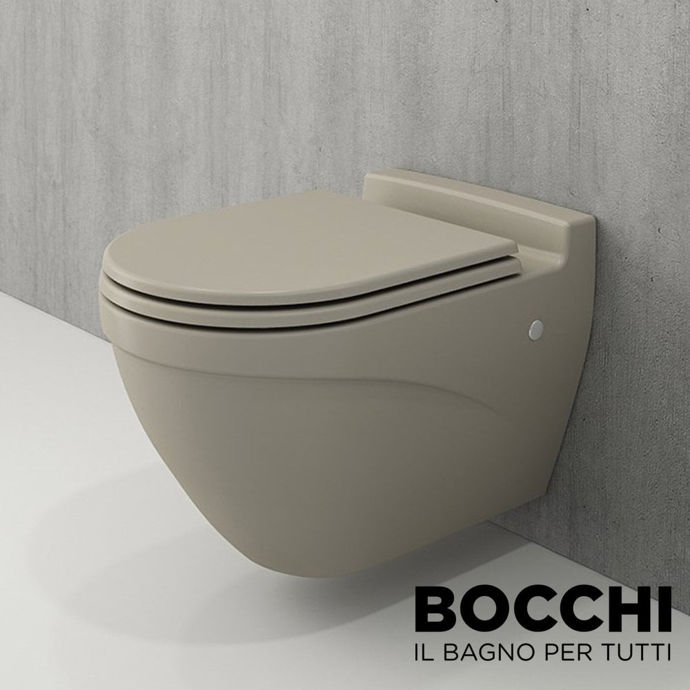 BOCCHI Taormina Arch Asma Klozet, Mat Kaşmir Kapak Dahil