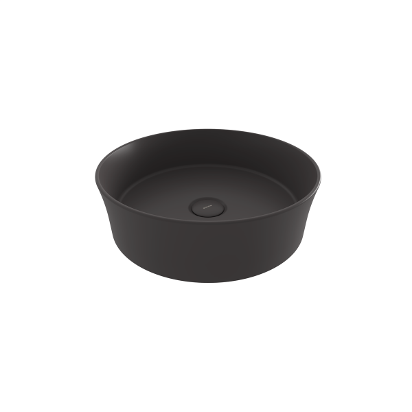 BOCCHI Sottile Slim Line Yuvarlak Lavabo 38 cm, Mat Antrasit