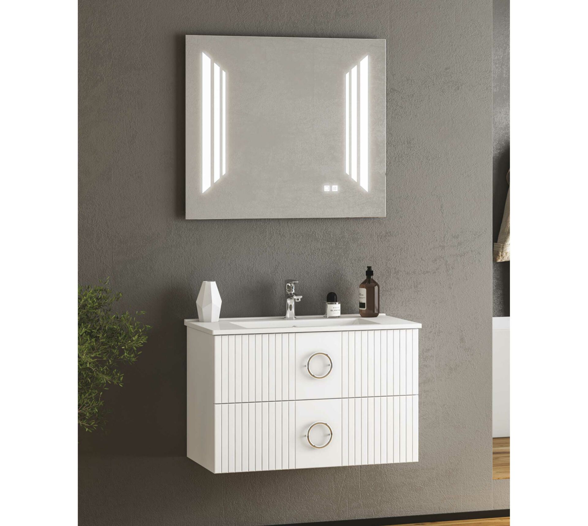 Fym Atlas Banyo Dolabı 80 Cm