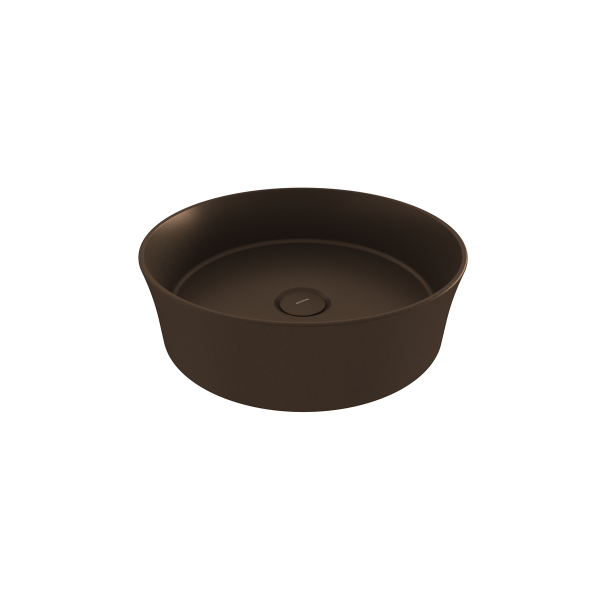 BOCCHI Sottile Slim Line Yuvarlak Lavabo 38 cm, Mat Bronz