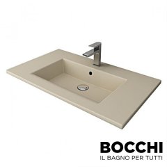 BOCCHI Milano Etajerli Lavabo 100 cm Mat Yasemin