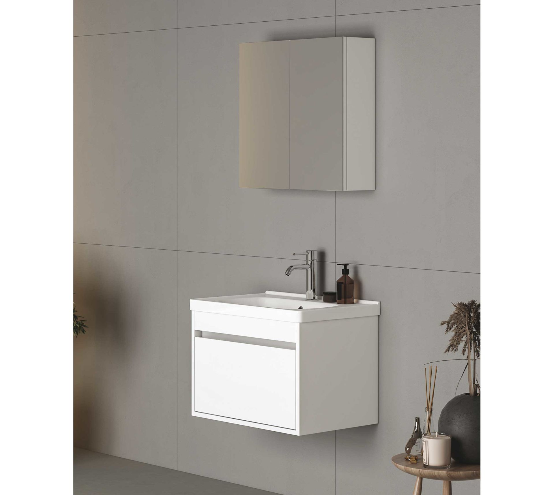 Fym Petek Banyo Dolabı 65 Cm